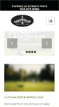 Mobile Screenshot of golfarrowhead.com